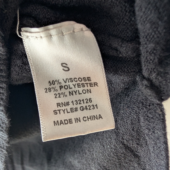 Men's Black Sweater - Picture 6 of 6